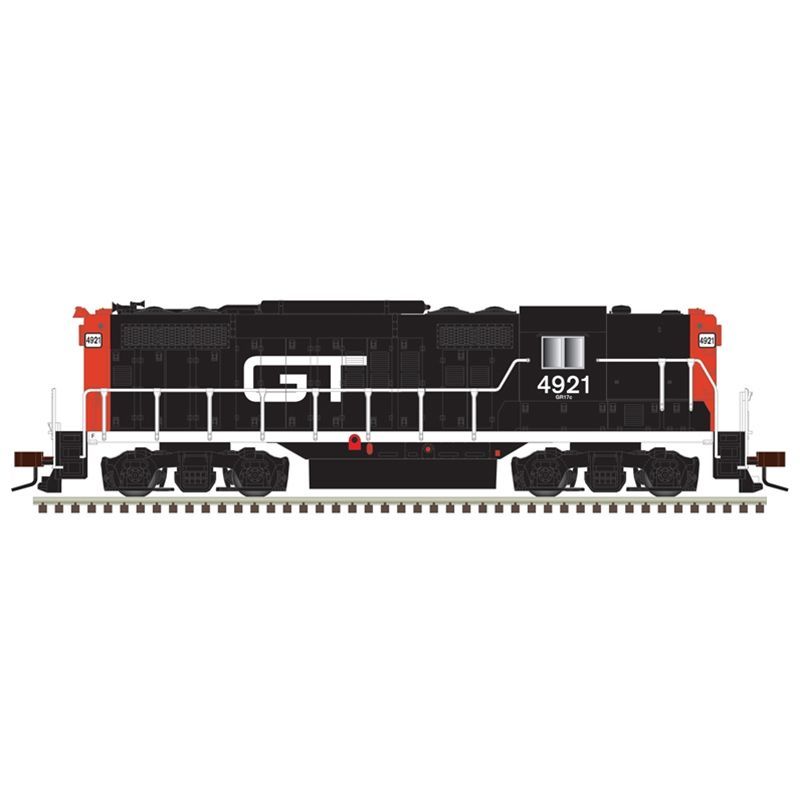 EMD GP9 w/Torpedo Tubes Grand Trunk GT 4930 w/ESU LokSound & DCC - 40005377 N Scale