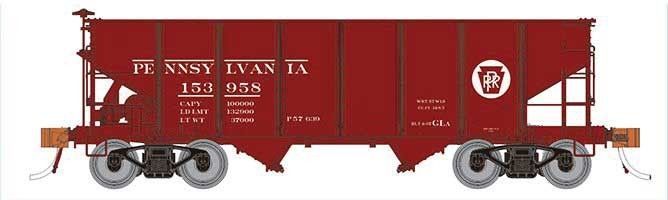 Class GLa 2-Bay Hopper Pennsylvania Railroad-148001A : HO – EngineHouse ...