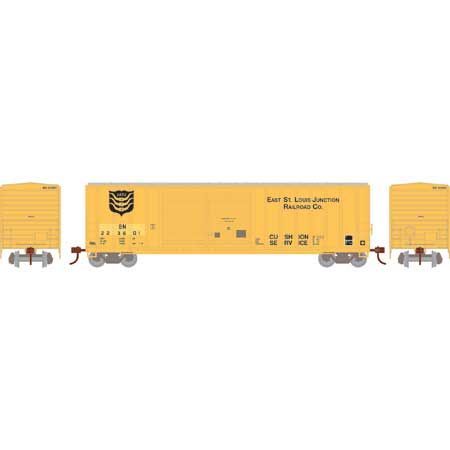 50 FT FMC Offset Double Door Box, Burlington Northern BN/ExEStL 223601 - 17259 : N