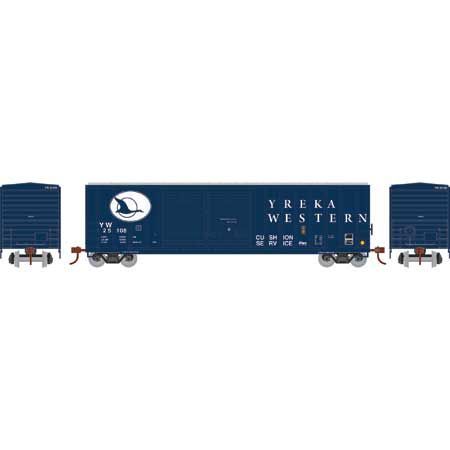 50 FT FMC Offset Double Door Box, Yreka Western YW 25108 - 17266 : N