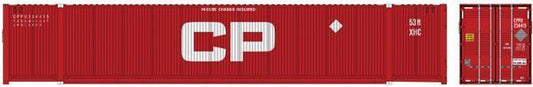 53' Jindo-CIMC Corrugated Container Canadian Pacific Set 2 CP 234456, 234467, 234474 - 50005943 : N