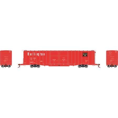 60' PS Auto Boxcar, CB&Q 9801-G75900 : HO