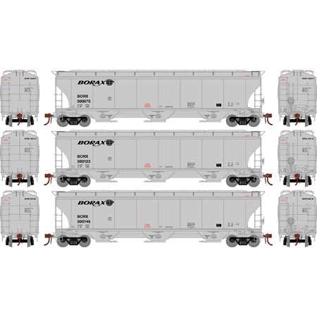 Trinity 3-Bay Covered Hopper-G90013 : HO