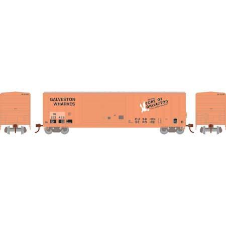 50' FMC Offset DD Box Car, Burlington Northern BN/xGWF #223489 - 98502 : HO