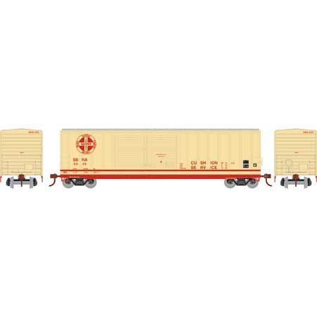 50' FMC Offset DD Box Car, Sierra Railroad SERA #5035 - 98514 : HO