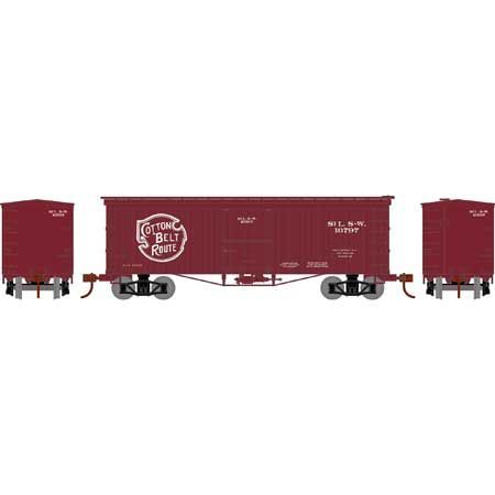 36' Old Time Wood Boxcar Cotton Belt SSW #16797 - 01152 : HO