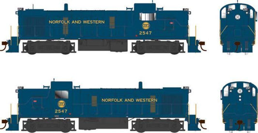 Alco RS3 N&W 2554 w/LokSound & DCC-25223 : HO