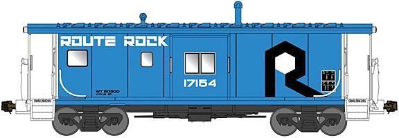 International Car Bay Window Caboose Phase 4 - Rock Island 17185 - 44171 : N