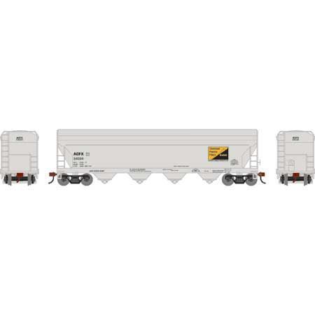 4-Bay Covered Hopper-1195 : HO