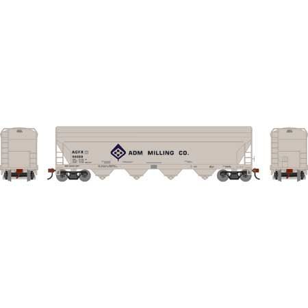 4-Bay Covered Hopper-1176 : HO