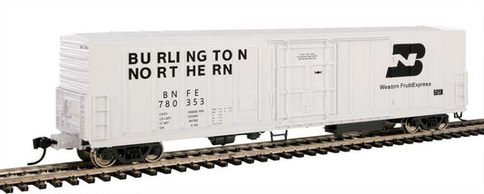 57 Ft Mechanical Reefer Burlington Northern BNFE 780353 - 3952 : HO