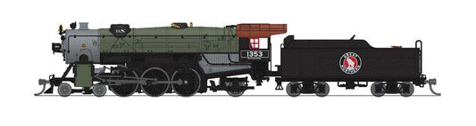 4-6-2 USRA Heavy Pacific Great Northern GN 1353 w/Paragon4 Sound & DCC - 6933 N Scale