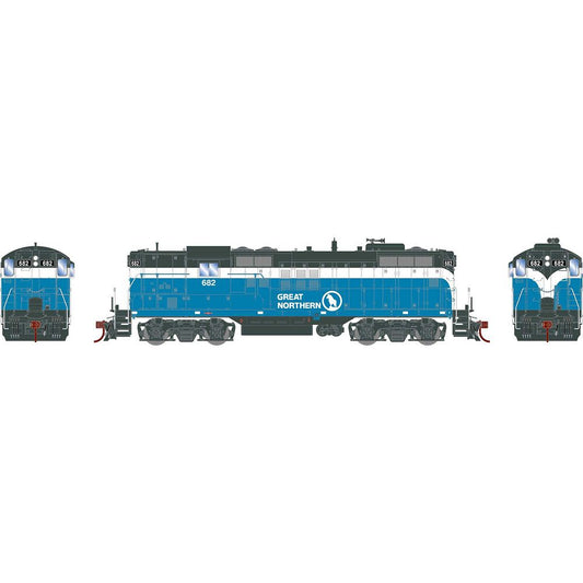 GP9 Great Northern GN 682 w/DCC & Tsunami2 Sound - G82374 : HO