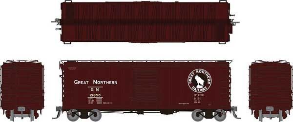 40 Ft Boxcar-155001A : HO