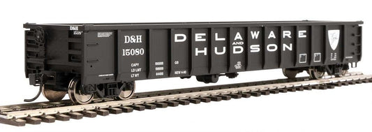 53' Railgon Gondola - Delaware & Hudson 15080 - 6275 : HO