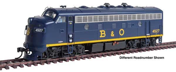 EMD F7A - Baltimore & Ohio 4545 w/LokSound & DCC - 40928 : HO