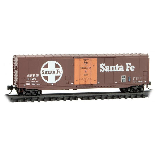 50 Ft Boxcar Santa Fe SFRB 6320 - 18100810 : N
