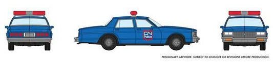 1980-1985 Chevrolet Impala Sedan Canadian National Police - 800013 : HO