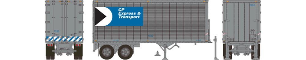 26' Can-Car Trailer CP Express & Transport 7538 - 403074 : HO