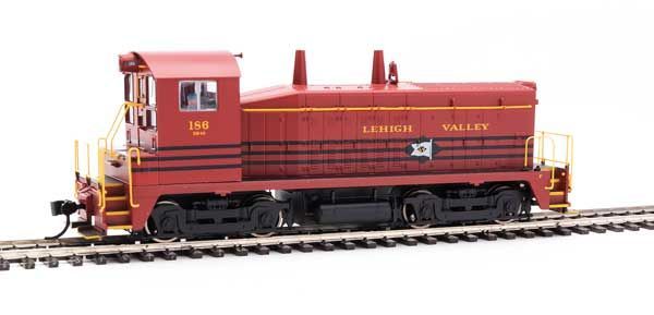 EMD NW2 Phase V - Lehigh Valley LV 186 DCC Ready - 10620 : HO