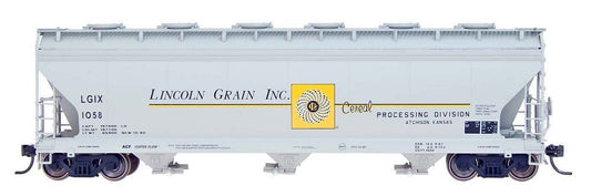 3-Bay Covered Hopper-47090 : HO