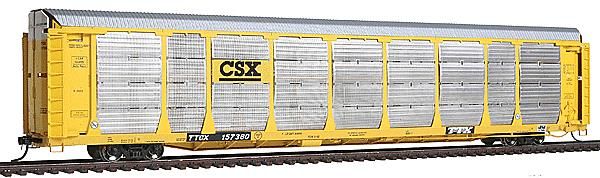 89 Ft Bi-Level Auto Rack - CSX Transportation - 45255 : HO