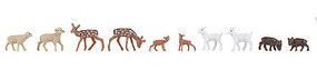 Animal Enclosure, 2 Each: Deer, Sheep, Goats, Pigs, Fawns-150937 : HO