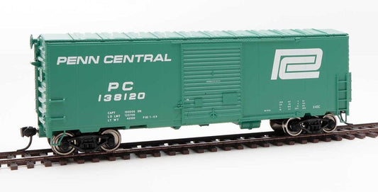 40' ACF Modernized Welded Boxcar w/8' Youngstown Door Penn Central PC 138120 - 45013 : HO
