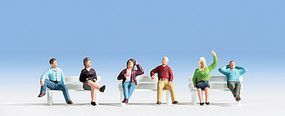Sitting People Set #5 Pkg (6) - 15540 : HO
