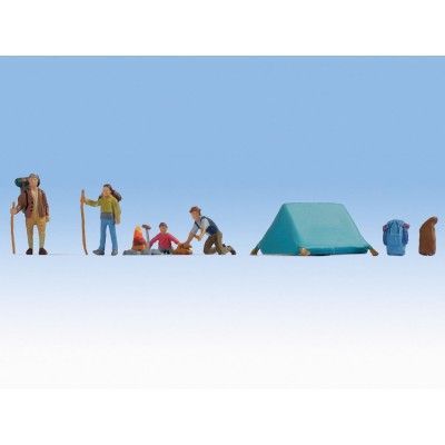 Camping includes People, Tent and Accessories - 15876 : HO