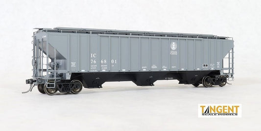 Pullman-Standard PS-2CD 4750 3-Bay Covered Hopper Illinois Central 767002 - 2007405 : HO