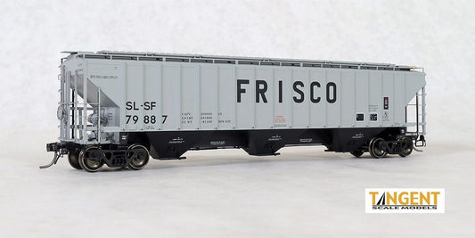 Pullman-Standard PS-2CD 4750 3-Bay Covered Hopper Frisco SLSF 79828 - 2006201 : HO