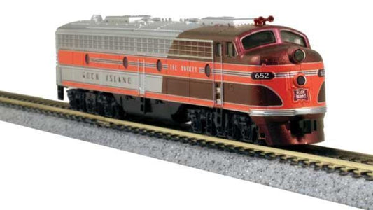 EMD E8A Rock Island 652 w/Digitrax DCC - 1765365KB1DCC N Scale