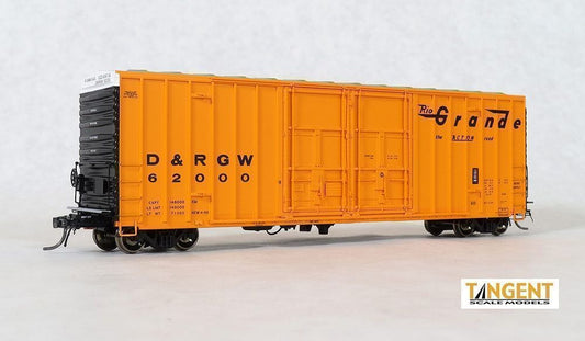 50' High Cube Double Plug Door Boxcar D&RGW - 2901210 : HO