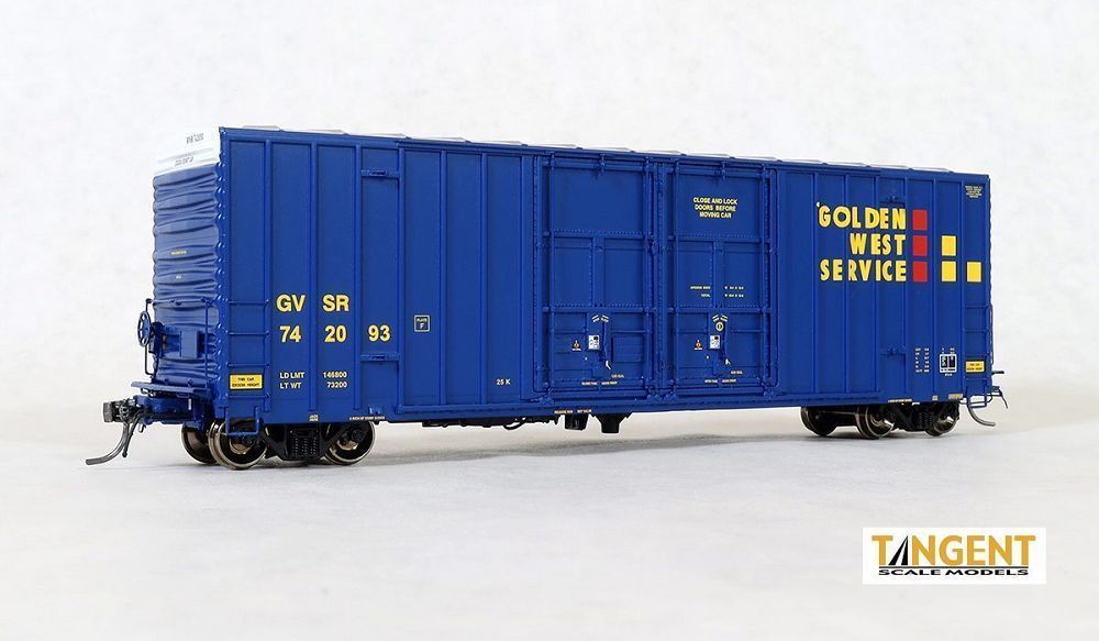 50' High Cube Double Plug Door Boxcar Golden West Service - 2901305 : HO