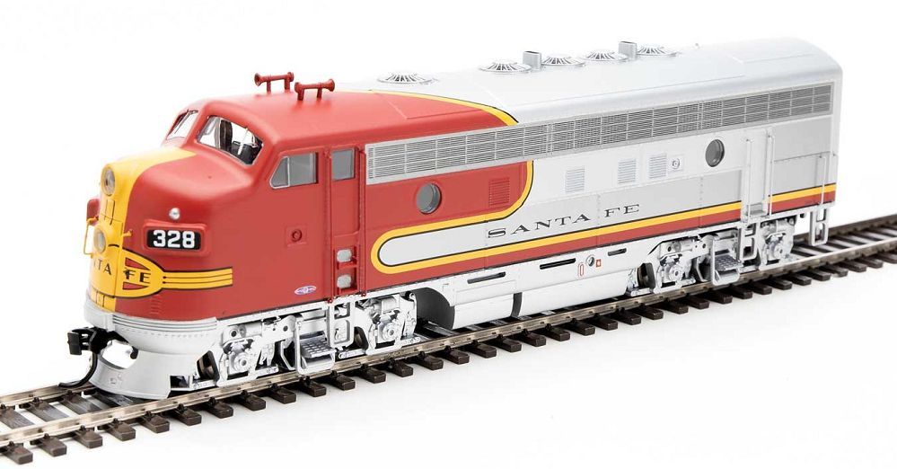 EMD F7A Santa Fe ATSF 328L  w/DCC & ESU Loksound - 19963 : HO