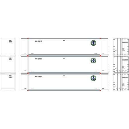 48 Ft Container-27696 : HO