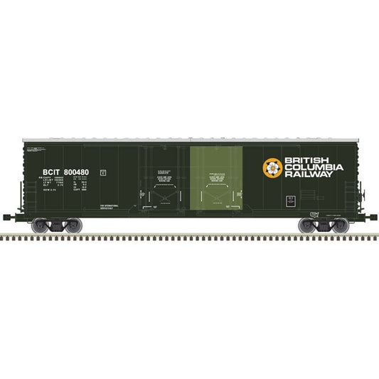 Evans 53' Double Plug-Door Boxcar - British Columbia Railway 800417 - 20006768 : HO