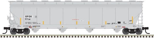 4-Bay 5701cf Covered Hopper Residco OFOX 7714 - 50006016 : N