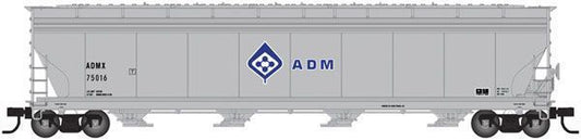 4-Bay 5701cf Covered Hopper ADM AMDX 75027 - 50006025 : N