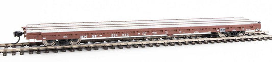 60' Pullman-Standard Flatcar - BNSF Railway 584943 - 5359 : HO