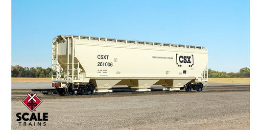 Gunderson 5188cf 3-Bay Covered Hopper CSX-11331 : HO