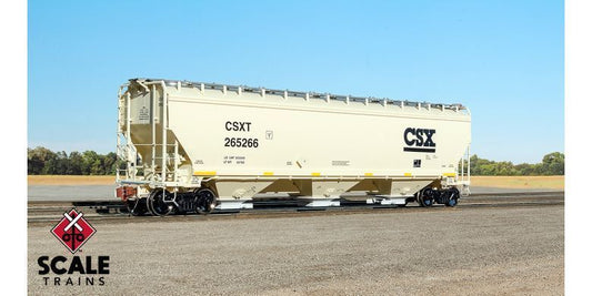 Gunderson 5188cf 3-Bay Covered Hopper, CSX-33313 : HO