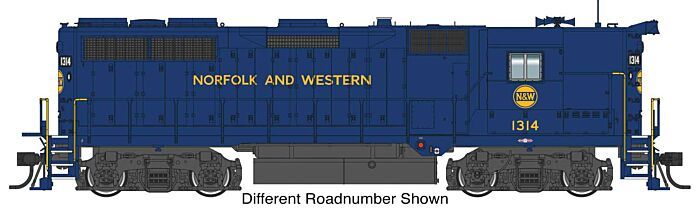 EMD GP35 - Norfolk & Western 1319 w/LokSound & DCC - 42184 : HO