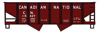 USRA 55-Ton 2-Bay Open Hopper - Canadian National (Kit)-81451 : HO