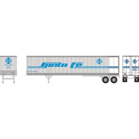 45' Smooth Side Z-Van, Santa Fe SF 253455 Primed for Grime - 16086 : HO