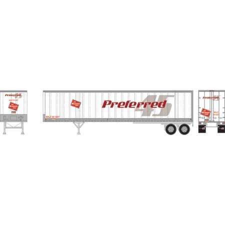 45' Smooth Side Z-Van Trailer, MILW/Preferred 251027 - 16094 : HO