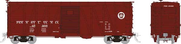 40' USRA Single-Sheathed Wood Boxcar - Pennsylvania Railroad - 142011A : HO