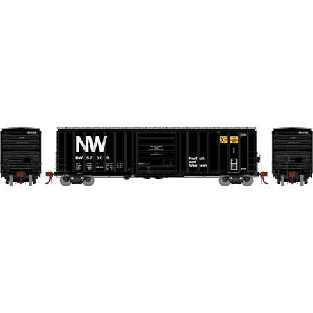 50' SIECO Boxcar Norfolk & Western N&W 57505 - G26863 : HO