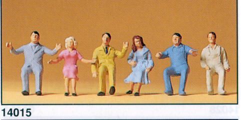 Seated Drivers/Passengers (6/Pkg) - 14015 : HO